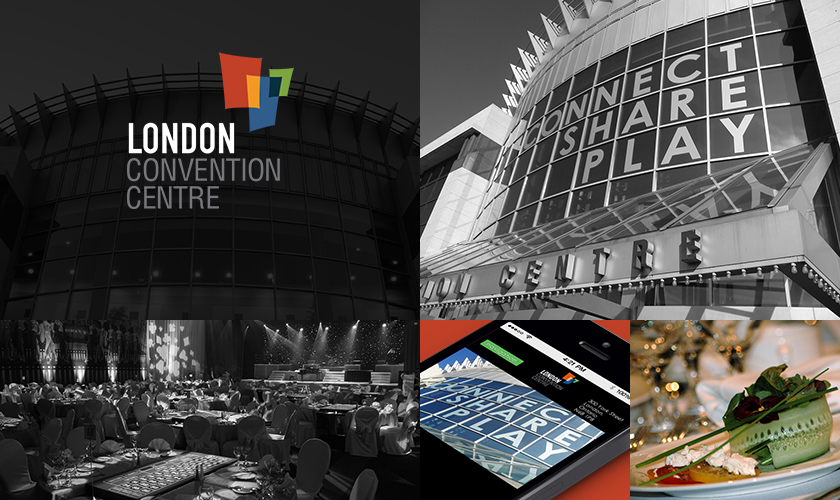 Images representing the London Convention Centre