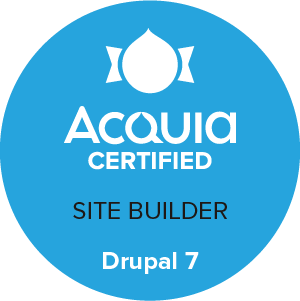site builder D7 badge