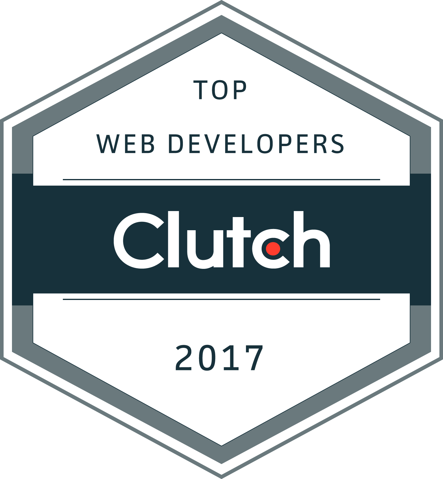 Clutch Top Web Developer Badge